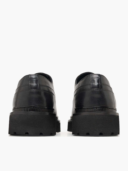 Men's Leather Casual Shoes Black
