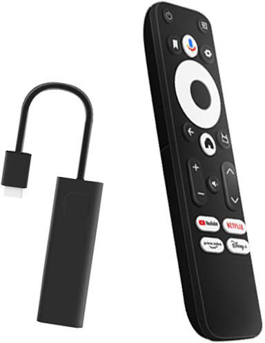 Google Smart TV Stick 4K UHD με Wi-Fi / Bluetooth / HDMI