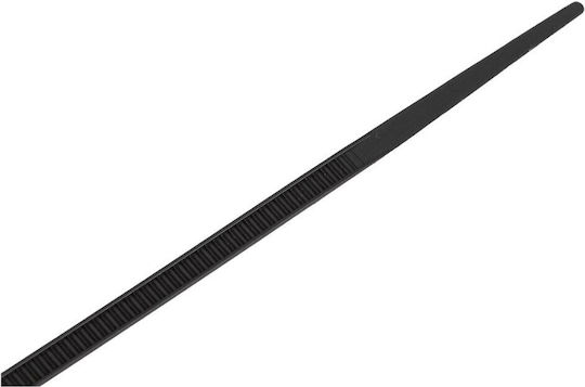 Neo Δεματικά Καλωδίων Πλαστικά 80mmx2.5mm σε Μαύρο χρώμα (100τμχ)