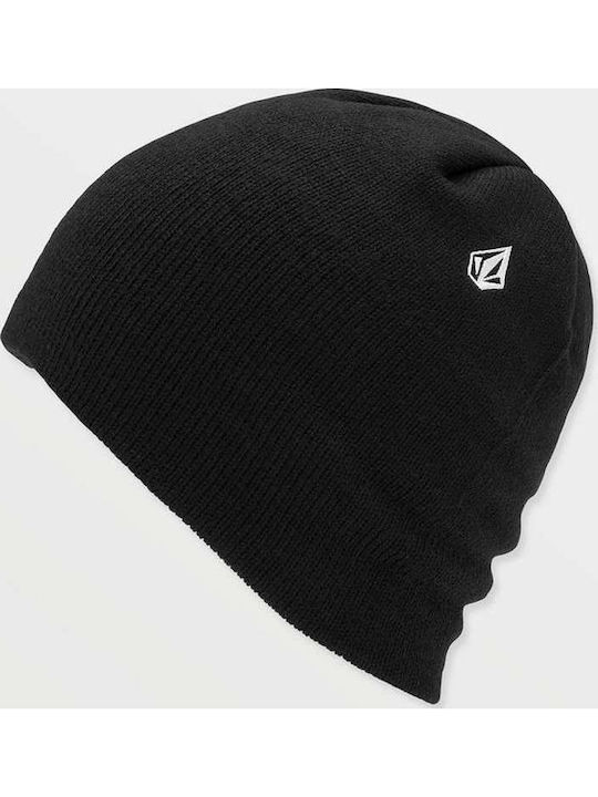 V.co Skull Beanie Ανδρικός Σκούφος Πλεκτός σε Μαύρο χρώμα