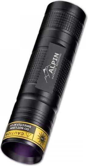 Alpin Επαναφορτιζόμενος Φακός LED UV