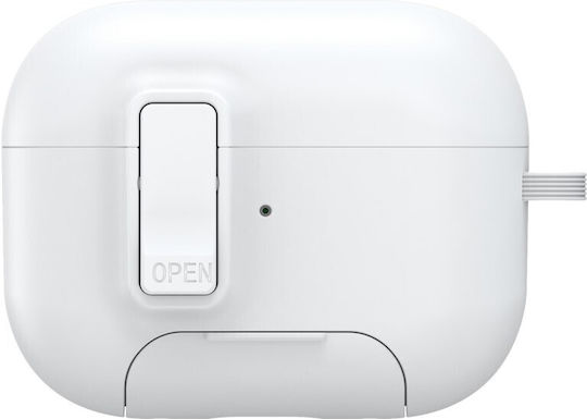 Dux Ducis Пластмасов / Силиконов Калъф в Бял Цвят за Apple AirPods Pro 2