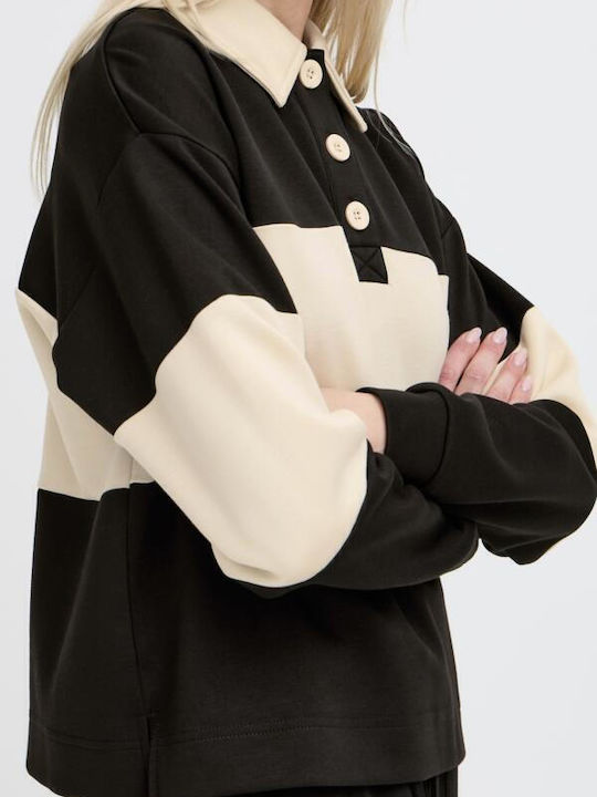 Women's Polo Blouse Meteorite