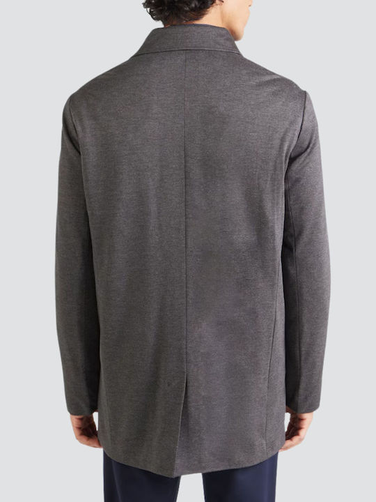 Herren Mantel Dk_grey