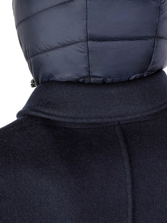Herren Mantel Blue
