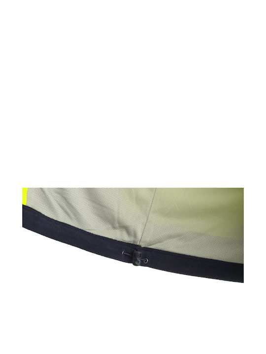Canis Safety Work Fleece Jacket Reflective Yellow