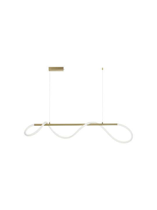 kelvo Glow Pendant Light White 140x40x30cm