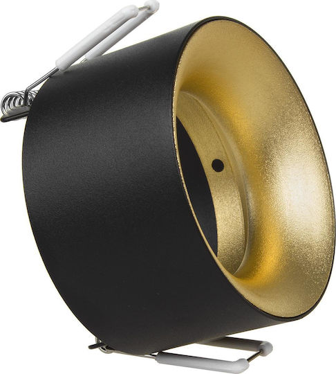 Maclean Energy Accessory for Lighting Fixtures made of Aluminum Black MCE457 B