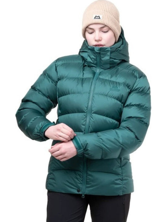 Γυναικείο Puffer Μπουφάν για Χειμώνα Deep Teal