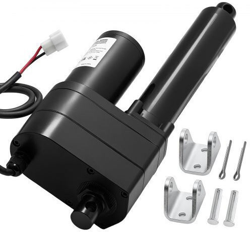 Vevor 12v Linear Actuator 200mm Stroke Heavy Duty 9000n Dimensions 475 X 150 X 75 Mm Protection Ip65 Speed 5mm/s Czxxxzxq9000nbk9c001v9