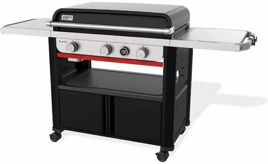 Slate GPD Premium Griddle Ψησταριά Υγραερίου με 3 Εστίες