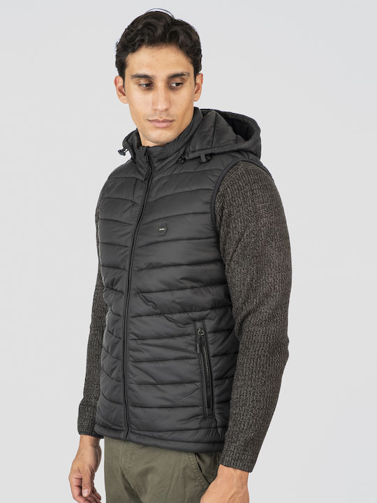 Μπουφάν Puffer Μαύρο