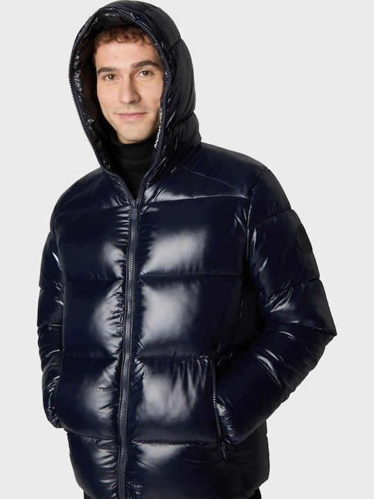 Edgard Μπουφάν Puffer Blue Black