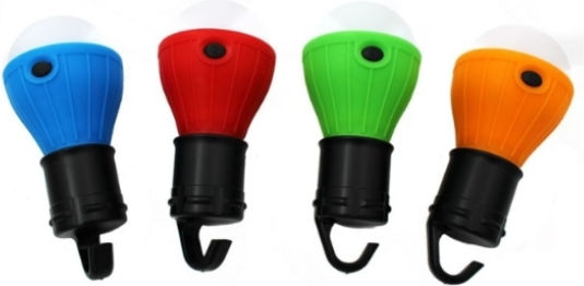 Φορητός Λάμπα Led Μπαταρίας για Camping Κόκκινο