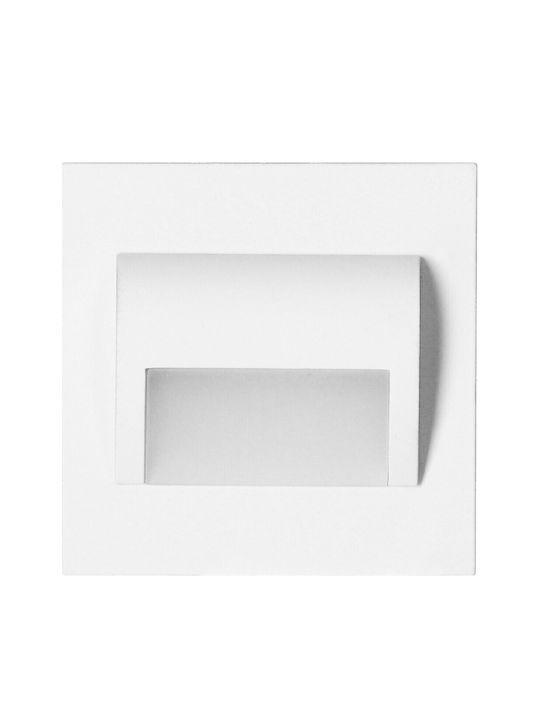 Orno Wall-Mounted Outdoor Light LED 1.5W with Natural White Light