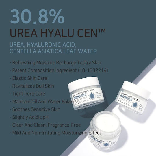APLB Urea Hyaluronic Acid Moisturizing Day Face Cream With Hyaluronic Acid 55ml
