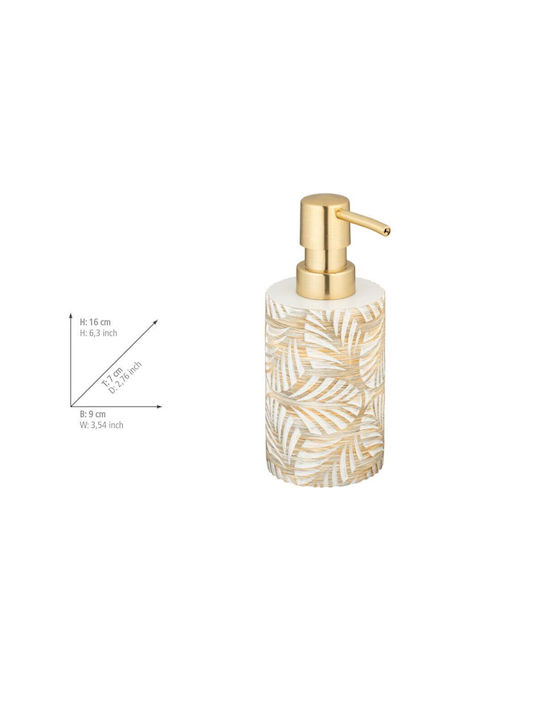 Wenko Dispenser Κεραμικό Μπεζ 490ml