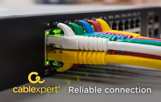 PremiumCord U/UTP Cat.5e (Gigabit) Καλώδιο Δικτύου Ethernet 1m Γκρι