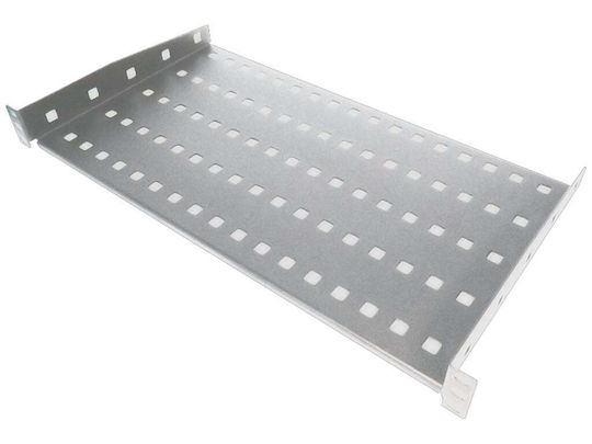 Poliță fixă de 19 inci 1U adâncime 350mm gri