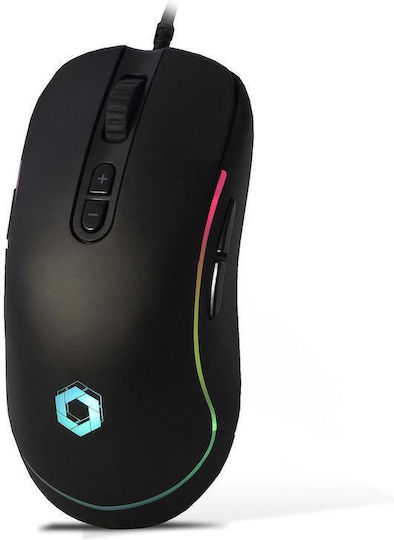 Hiro Hydra Gaming Ποντίκι 12000 DPI Μαύρο