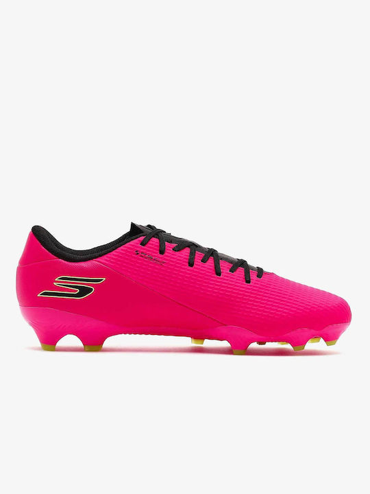 Skechers Ποδοσφαιρικά Παπούτσια με Τάπες Ροζ Skechers Ποδοσφαιρικά Παπούτσια με Τάπες Ροζ