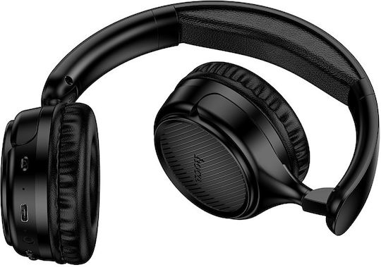 Hoco W66 Wireless / Wired Over Ear Headphones with 25 hours of Operation Black