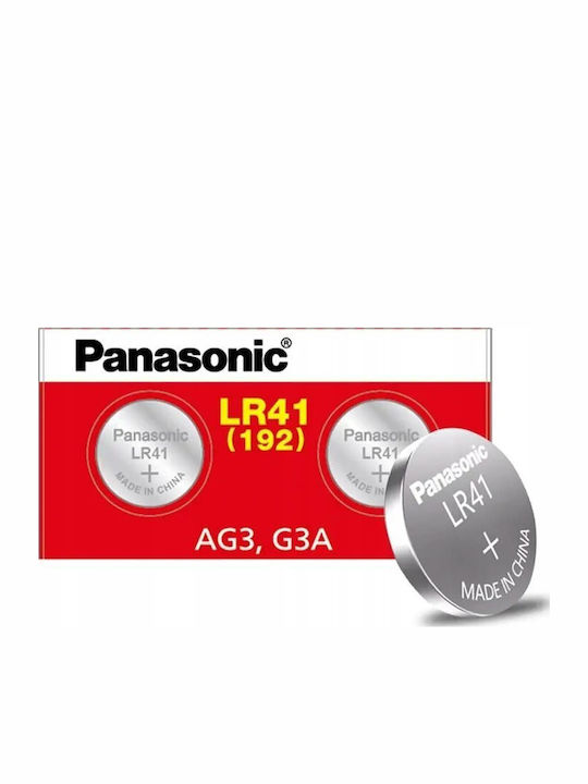 Panasonic Алкален Батерия За часовници LR41 1.5V 1бр