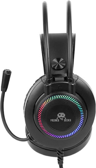 Freaks and Geeks Căști Gaming Over Ear Cu Conectivitate 3,5 Mm Pentru Nintendo Switch Pc Ps4 Ps5 XBOX