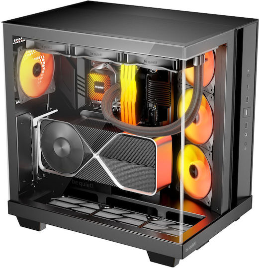 Be Quiet Light Base 500 LX Gaming Midi Tower Computer Case with ARGB Lighting Black