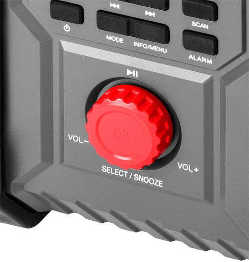 Graphite 58GE128 Μπαταρίας DAB με Bluetooth Γκρι