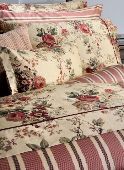 Down Town Home Großes Doppelbett 250x260 869 Antique Flower