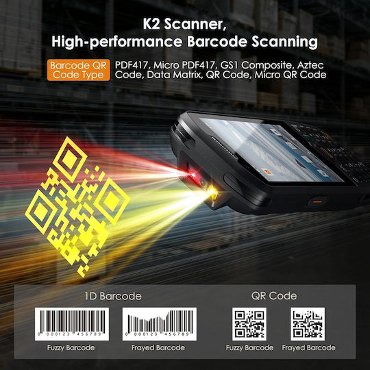 Bisofice PDA with 2D and QR Barcode Reading Capability