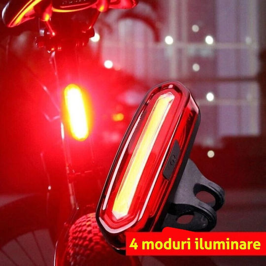 Reîncărcabil Partea din spate Lumină Bicicletă