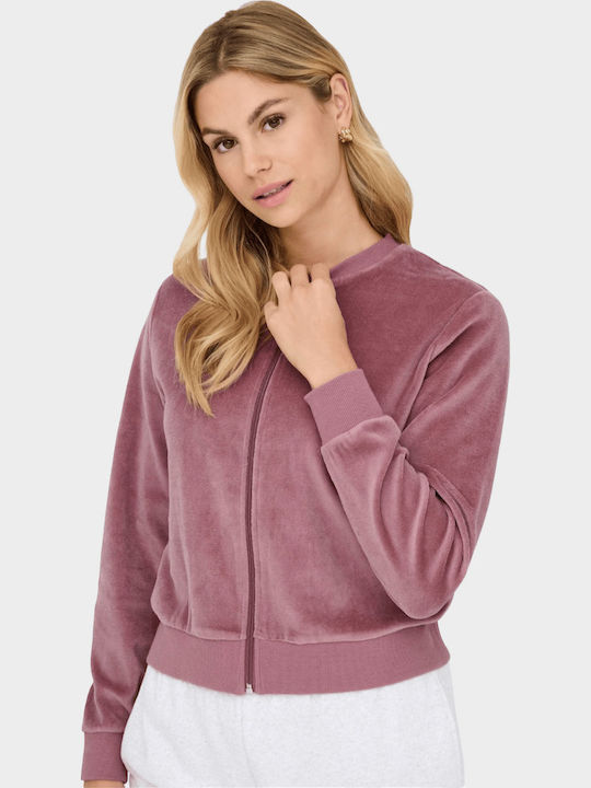 Дамска плетена жилетка Pink