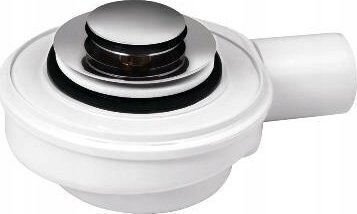 Akces-Med Stainless Steel Siphon Shower Gray