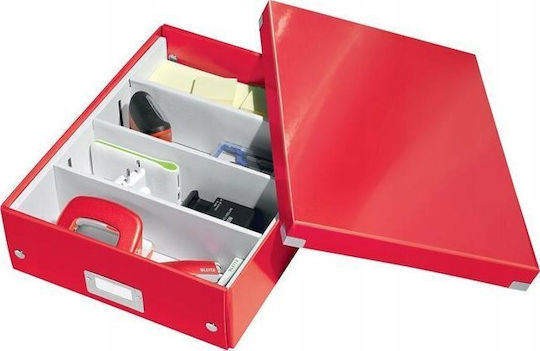 Leitz Класьор 4/30 за Хартия A4 Червен 1бр