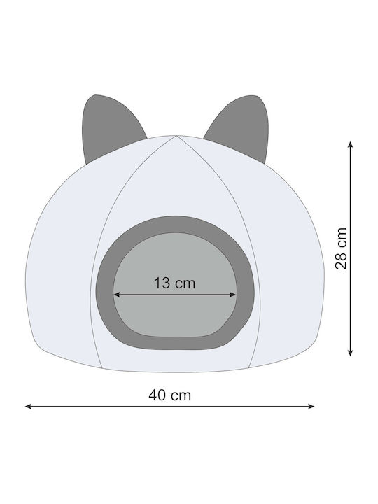 Doggy Dolly Canapea Pat pentru câini Gri