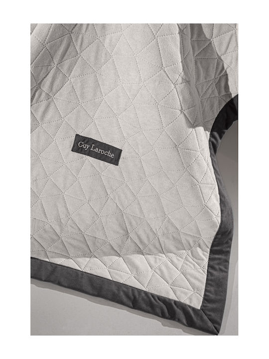Guy Laroche Avalon Elephant Throw 170x250cm with Cushion Cover 42x42+3cm