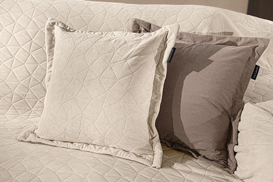Cuvertură Avalon Crem 170x300 + Față De Pernă 42x42+3