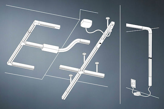 Paulmann LED Топло бяло Спот в Бял Цвят