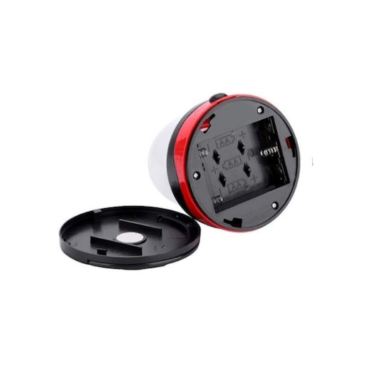 Portable LED Battery Lamp with Magnet Hanging Red