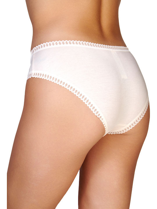 Βαμβακερά Дамско Слип 3Pack Beige