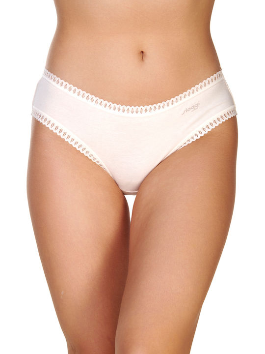 Βαμβακερά Дамско Слип 3Pack Beige