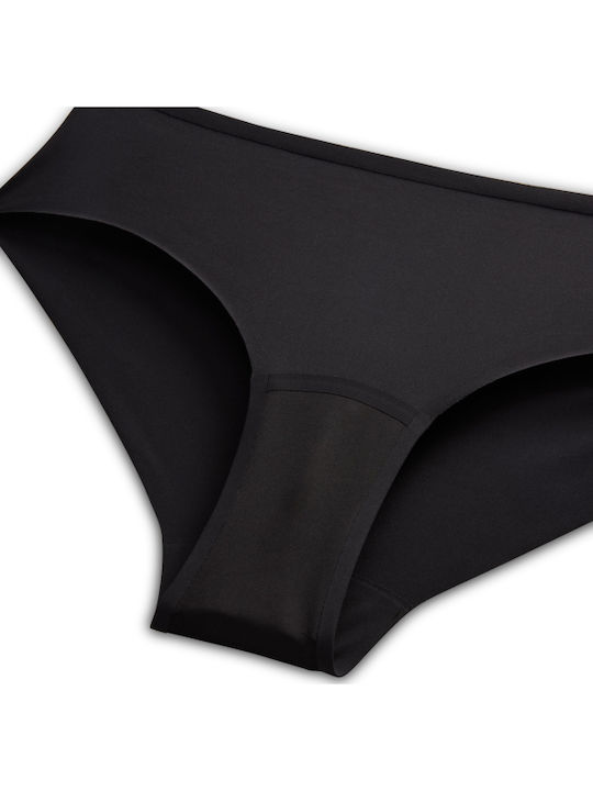 Women's Period Slip Black