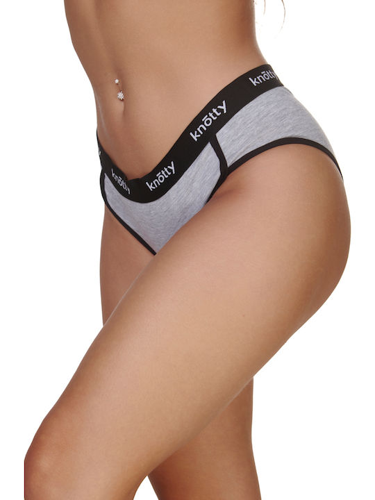 Damen Slip Gray