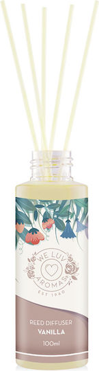 We Luv Aromas Diffuser with Fragrance Vanilla 806-0007 100ml