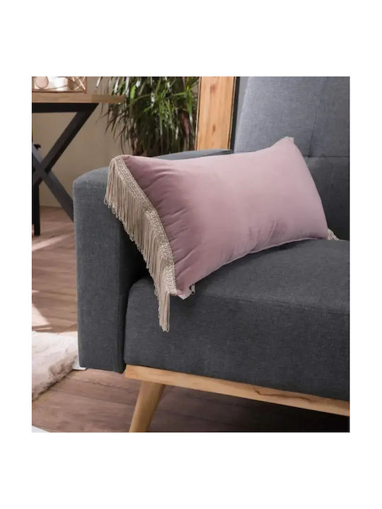 Teoran Velvet Dekorativer Kissenbezug aus Samt 12 30x60cm