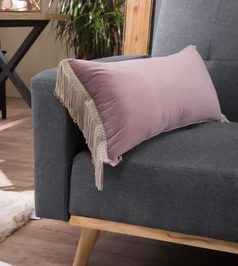 Teoran Față De Pernă Velvet Din Catifea 12 30x60cm