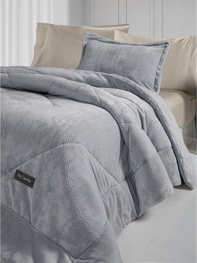 Guy Laroche Duvet Cover King Size 260x240cm Moore Silver 780 GSMGsm