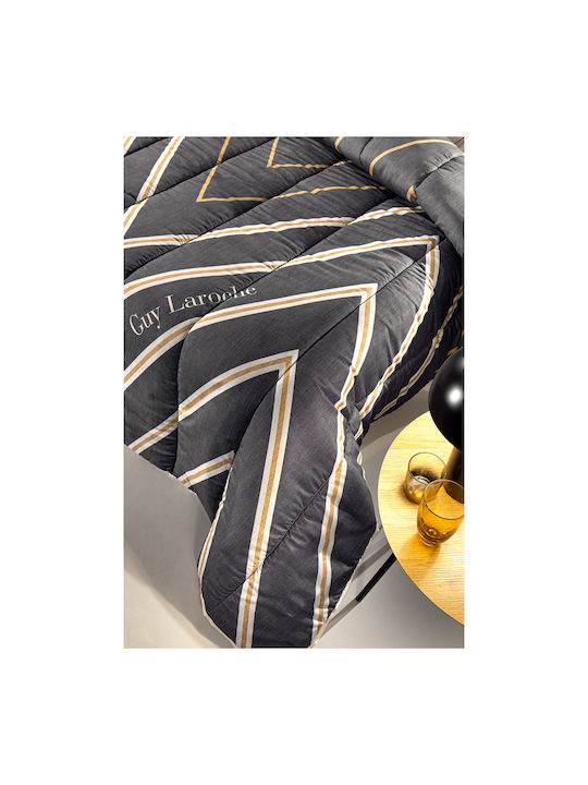 Guy Laroche Πάπλωμα Υπέρδιπλο 220x240εκ. Anthracite 530 GSM